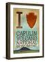 I Heart Capulin Volcano National Monument, New Mexico-Lantern Press-Framed Art Print