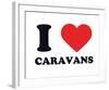 I Heart Caravans-null-Framed Giclee Print