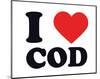 I Heart COD-null-Mounted Giclee Print