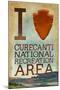 I Heart Curecanti National Recreation Area-Lantern Press-Mounted Art Print