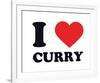 I Heart Curry-null-Framed Giclee Print