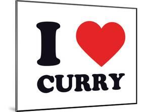 I Heart Curry-null-Mounted Giclee Print