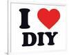 I Heart DIY-null-Framed Giclee Print