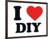 I Heart DIY-null-Framed Giclee Print