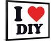 I Heart DIY-null-Framed Giclee Print