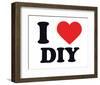 I Heart DIY-null-Framed Giclee Print