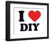 I Heart DIY-null-Framed Giclee Print