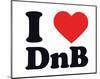 I Heart DnB-null-Mounted Giclee Print