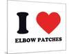 I Heart Elbow Patches-null-Mounted Giclee Print