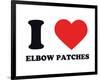 I Heart Elbow Patches-null-Framed Giclee Print