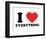 I Heart Everything-null-Framed Giclee Print