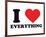 I Heart Everything-null-Framed Giclee Print