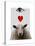 I Heart Ewe-Fab Funky-Stretched Canvas