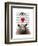 I Heart Ewe-Fab Funky-Framed Art Print