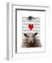 I Heart Ewe-Fab Funky-Framed Art Print