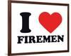 I Heart Firemen-null-Framed Giclee Print