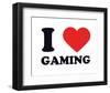 I Heart Gaming-null-Framed Giclee Print