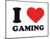 I Heart Gaming-null-Mounted Giclee Print