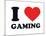 I Heart Gaming-null-Mounted Giclee Print