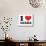 I Heart Geeks-null-Mounted Giclee Print displayed on a wall