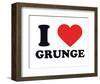I Heart Grunge-null-Framed Giclee Print