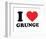 I Heart Grunge-null-Framed Giclee Print