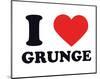 I Heart Grunge-null-Mounted Giclee Print
