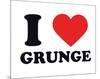 I Heart Grunge-null-Mounted Giclee Print
