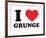 I Heart Grunge-null-Framed Giclee Print