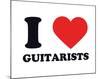 I Heart Guitarists-null-Mounted Giclee Print