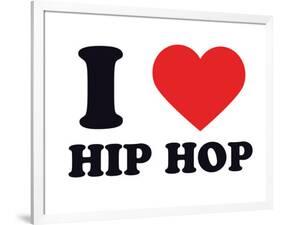 I Heart Hip Hop-null-Framed Giclee Print