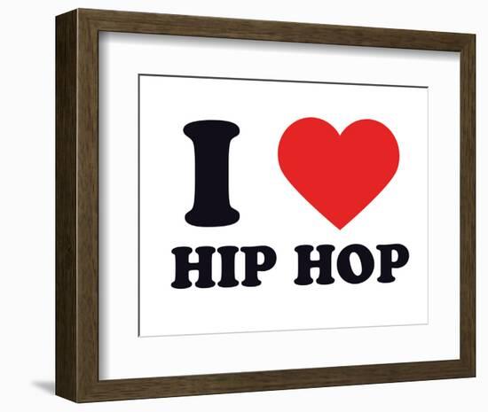 I Heart Hip Hop-null-Framed Giclee Print