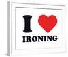 I Heart Ironing-null-Framed Giclee Print