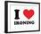 I Heart Ironing-null-Framed Giclee Print