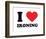 I Heart Ironing-null-Framed Giclee Print