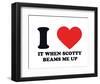 I Heart it when Scotty Beams Me Up-null-Framed Giclee Print