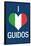 I Heart Italian Guidos Print Poster-null-Framed Poster