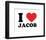 I Heart Jacob-null-Framed Giclee Print