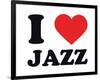 I Heart Jazz-null-Framed Giclee Print