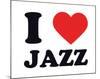 I Heart Jazz-null-Mounted Giclee Print