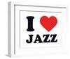 I Heart Jazz-null-Framed Giclee Print