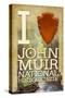 I Heart John Muir National Historic Site-Lantern Press-Stretched Canvas