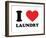 I Heart Laundry-null-Framed Giclee Print