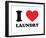 I Heart Laundry-null-Framed Giclee Print