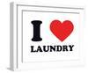 I Heart Laundry-null-Framed Giclee Print