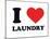 I Heart Laundry-null-Mounted Giclee Print