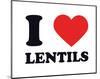 I Heart Lentils-null-Mounted Giclee Print