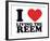 I Heart Living the Reem-null-Framed Giclee Print