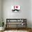 I Heart Love Mustaches Funny Poster-Ephemera-Stretched Canvas displayed on a wall