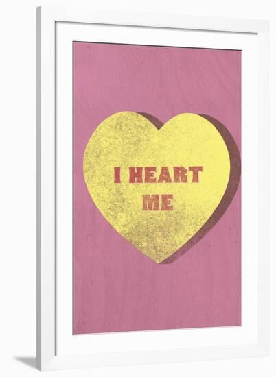 I Heart Me Candy-null-Framed Art Print